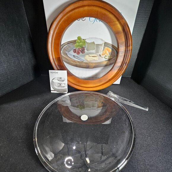 Modern Nambe Cooper Cheese Tray With Knife NIB Holiday Entertaining Servingware - Picture 6 of 14